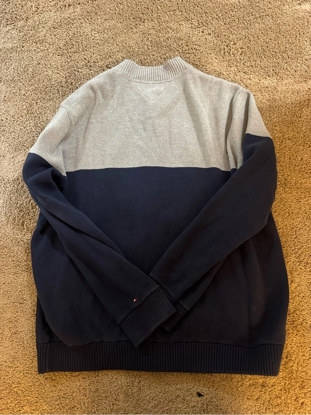 Tommy Hilfiger Gray Knit Cardigan